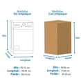 thumbnail image 4 of Lavasecadora Whirlpool Eléctrica 20 Kg Blanca, 4 of 4
