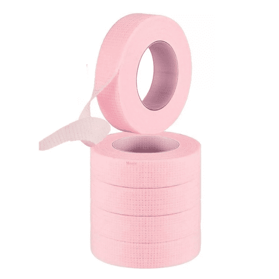 3 Cintas Extensión De Pestañas Micropore Papel Cinta Médica rosa