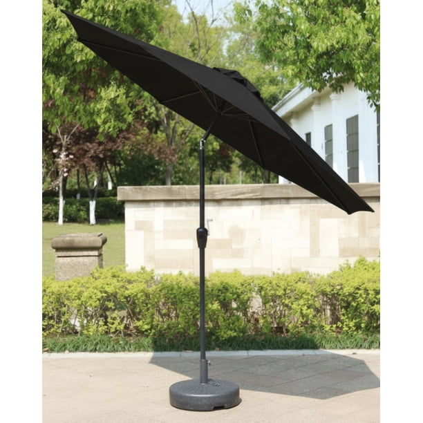 Sombrilla para Jardín y Terraza con Inclinación Ajustable y Manivela | Protección Solar para Exterior | EKE LIFE HOME