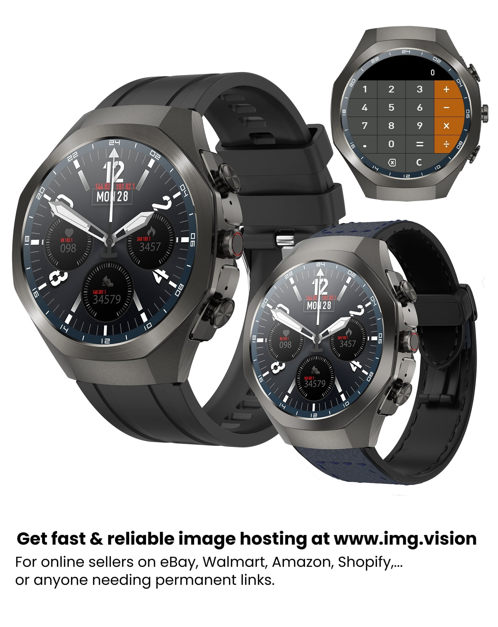 Smartwatch Reloj Inteligente G-tide R9 Edge Es Gris Y Cuenta Con Notificaciones De Llamadas Y Sms. Es Compatible Con Ios Y Android,Unidad flash USB de alta capacidad de 512MB y auriculares integrados