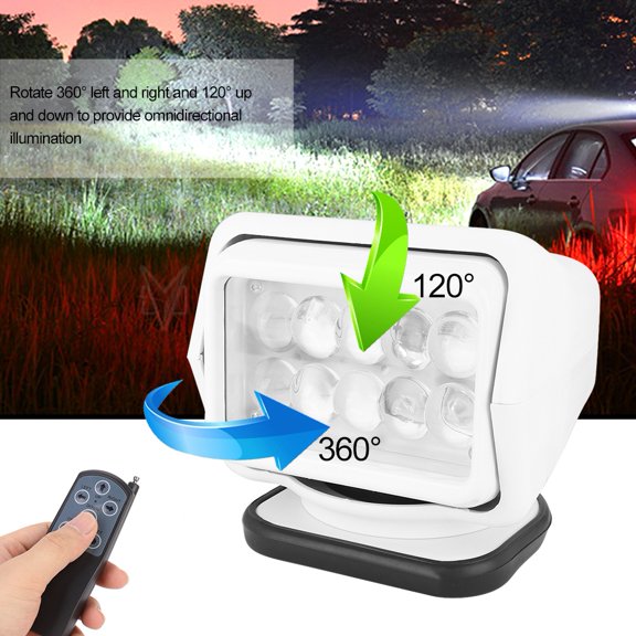 Foco, Reflector LED Resistente Al Desgaste 50W Iluminación Omnidireccional Impermeable Profesional Para Barcos Para Automóviles Para Camiones