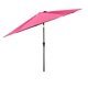 thumbnail image 1 of Sombrilla Plegable Para Exterior Jardin Playa Manivela 2.7m azul marino, 1 of 9