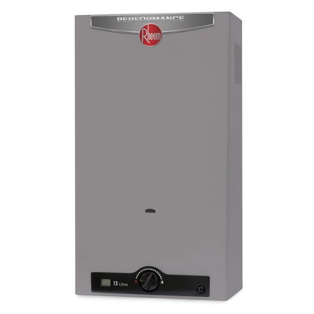 calentador de agua instantáneo 13 l gas natural para 2 servicios