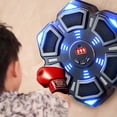thumbnail image 1 of Bluetooth Smart Boxing Ball with LED Lights, Electronic Decompression Music Boxing Toy for Home Training, Interactive Punching Bag with Multi-layer Shock Absorption for Stress Relief & Fitness, 1 of 9