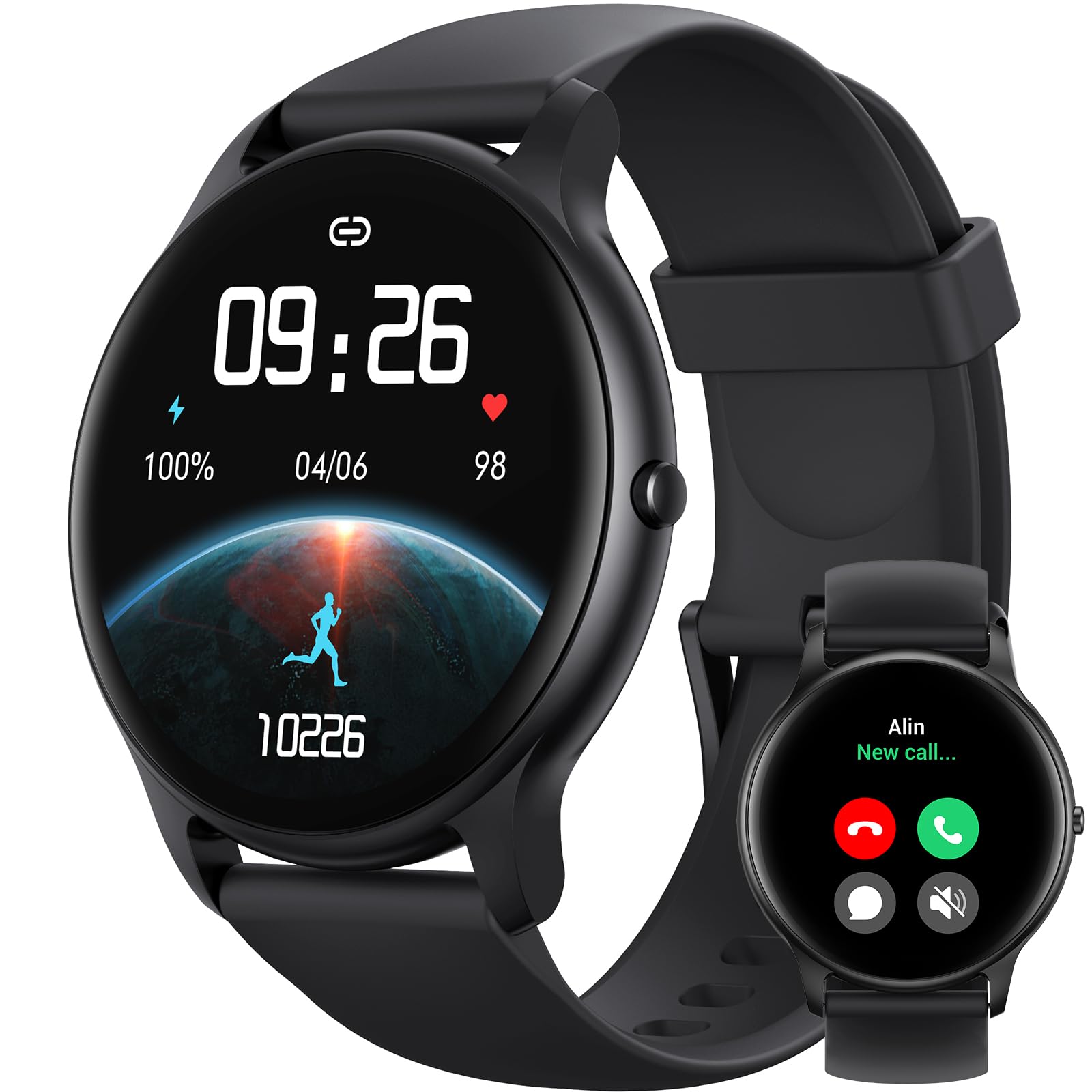 Reloj inteligente Parsonver SPROD1 1.32" HD IP68 a prueba de agua