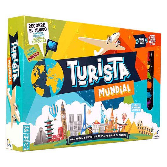 Juego de Mesa Novelty Turista Mundial