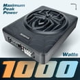 thumbnail image 2 of Subwoofer para coche Seventour ST-1000 10 1000 W Slim para debajo del asiento, 2 of 9
