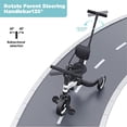 thumbnail image 3 of newyoo Bicicleta para niños pequeños, triciclos 4 en 1 para niños de 1,2,3 años, bicicleta de equilibrio, regalo de cumpleaños y juguete para niños y niñas, triciclo para niños con manija de dirección, 3 of 5