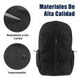 thumbnail image 3 of Mochila Laptop Hombre,impermeable Y Resistente Al Desgaste Con Cargador Usb Negro Lab.G Mochila Escolar, 3 of 4