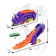 thumbnail image 2 of PINGÜE® City & Speed | Pista Dino Track para Niños | Set de Transporte y Almacenamiento | Alta Velocidad | Para Vehículos 1:64 | Morado | Tamaño 63x14x31 | Juguetes Niños estilo Hot Wheels., 2 of 7