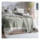 thumbnail image 4 of Manta Muselina Matrimonial 100% Algodón Esquimal Ideal para Cama, Sofá y Decoración (Verde), 4 of 7