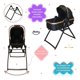 thumbnail image 4 of Carriola 6 En 1 | Base Mecedora | Autoasiento | Amalfi Ibaby negro, 4 of 10