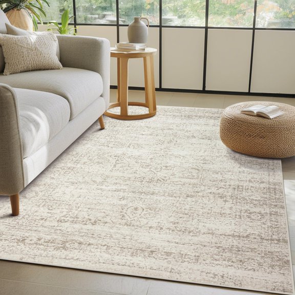 Alfombra lavable de 120 x 180 cm para sala de estar o dormitorio