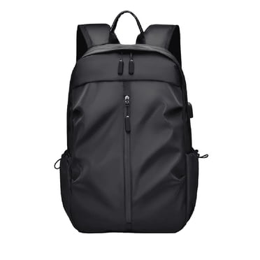 Mochila Laptop Hombre,impermeable Y Resistente Al Desgaste Con Cargador Usb Negro Lab.G Mochila Escolar