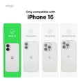 thumbnail image 2 of Funda de teléfono Elago compatible con iPhone 16, silicona líquida, 2 of 9