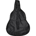 thumbnail image 2 of Funda impermeable para guitarra de 38 pulgadas con correa para guitarra acústica (negra), 2 of 8