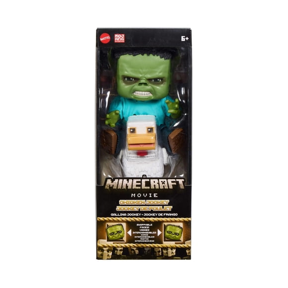 Set de Juego Mattel Minecraft Colección Chicken Jockey