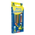 thumbnail image 1 of Lápices de colores Norma doble punta 12 pzas, 1 of 2