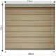 thumbnail image 4 of Persiana 1.50x2.50m Deco Beige Enrrollable, 4 of 4