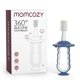 thumbnail image 1 of Cepillo de dientes Momcozy Silicona para bebés 6 a 12 Meses azul, 1 of 7