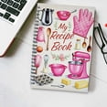 thumbnail image 4 of Seyotauo Blank Recipe Book - 5.5"x8.2" Notebook for Recipes | Spiral Cookbook Empty Journal for Handwritten Cooking Daily Meal Prep Planning Recording, Beginner Baking Travel Kitchen Birthday, 4 of 6