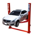 thumbnail image 3 of Rampa Hidráulica Automotriz 2 Postes HANTEC 10,500 Lbs 220V Rojo, 3 of 8