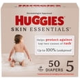 thumbnail image 1 of Pañales Huggies Skin Essentials talla 5 para bebé (12-17 kg) x50, 1 of 9