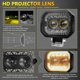 thumbnail image 4 of Barra de luz LED, 2 unidades, 120 W, 18000 lúmenes, foco superbrillante para conducción., 4 of 7