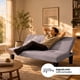 thumbnail image 4 of Sofá Cama Lucía Gris Reclinable LOOMBER, 4 of 9