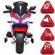 thumbnail image 3 of Moto Montable Eléctrica Deportiva 2 Ruedas para Niños Luz Bluetooth Dos Baterias 6V con Cargador Soporta Hasta 30kg - Rojo, 3 of 8