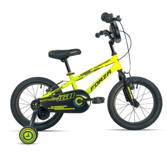 Bicicleta Benotto Forza Young Power BMX R16 1V Amarillo Neon y Negro
