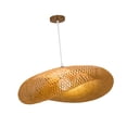 thumbnail image 3 of Lámpara de de Bambú Creativa, Luz Cálida de tejado para Decoración de Comedor, 3 of 9