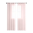 thumbnail image 2 of Semi Sheer Curtains For Bedroom 98 Inches Long Grommet Vertical Window Curtains Drapes With Light Through For Living Room, 2 of 7