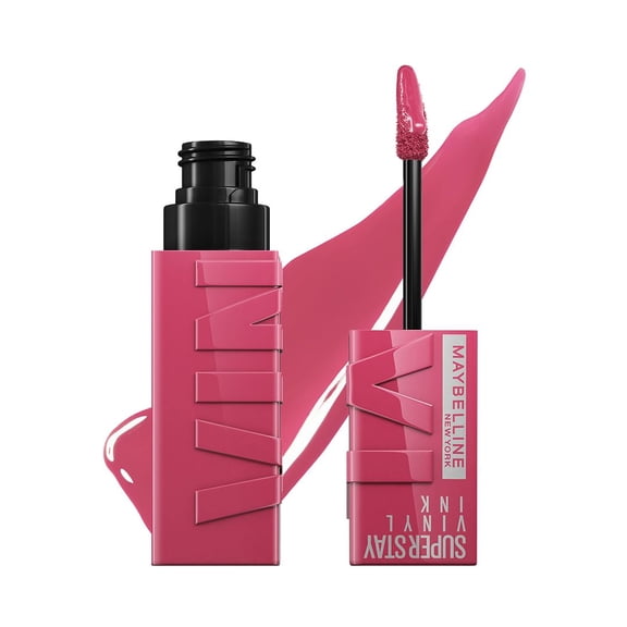 Labial líquido brillante de larga duración, Maybelline Superstay Vinyl Ink tono Coy 20, 4.2ml