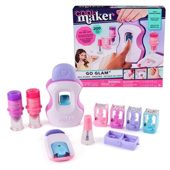 Kit de Estudio de Manicura Cool Maker Go Glam