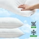 thumbnail image 5 of Gogreen Almohadas de Cama Hotel: Almohadas de Plumón Alternativo para Dormir de Lado, Boca Arriba y Abajo, Tamaño King, Paquete de 2, 50cm x 90cm, 5 of 10