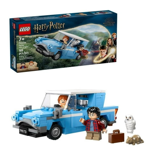 Set de Bloques de Construcción tipo rompecabezas LEGO Harry Potter Ford Anglia Volador 76424