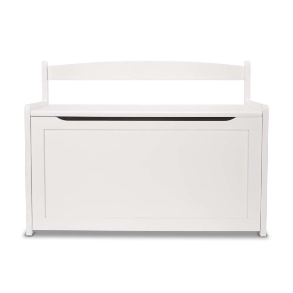 Toy Chest Melissa & Doug, muebles blancos de madera para sala de juegos