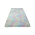 thumbnail image 2 of Alfombra Suave de Área, Alfombra Peluda de Felpa, Tapete para Piso, con Fondo Antideslizante, Tejidos de Poliéster, con Ante Súper Suave, Fácil de Limpiar para Sala, Dormitorio, Comedor, 60cm x 90cm, 2 of 3