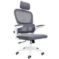 thumbnail image 1 of Silla Oficina Ergonomica Soporte Lumbar Material Respirable gris, 1 of 5