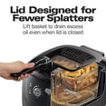 thumbnail image 5 of Hamilton Beach Electric Deep Fryer, Cool Touch Sides Easy to Clean Nonstick Basket, 8 Cups / 2 Liters Oil Capacity, Black, 5 of 5