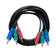 thumbnail image 3 of Cable de Vídeo Componente 3 RCA de 6 Pies RGB para HDTV, DVD y VCR, Nuevo, 3 of 4