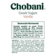 thumbnail image 2 of Yogurt Griego Chobani Vainilla 150 g, 2 of 5