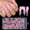 thumbnail image 1 of Uñas postizas, uñas postizas, regalos para mujeres, uñas postizas súper largas, uñas postizas 120 de uñas postizas súper largas con forma de pipa de agua, uñas pegadas para mujeres y niñas, puntas de, 1 of 4