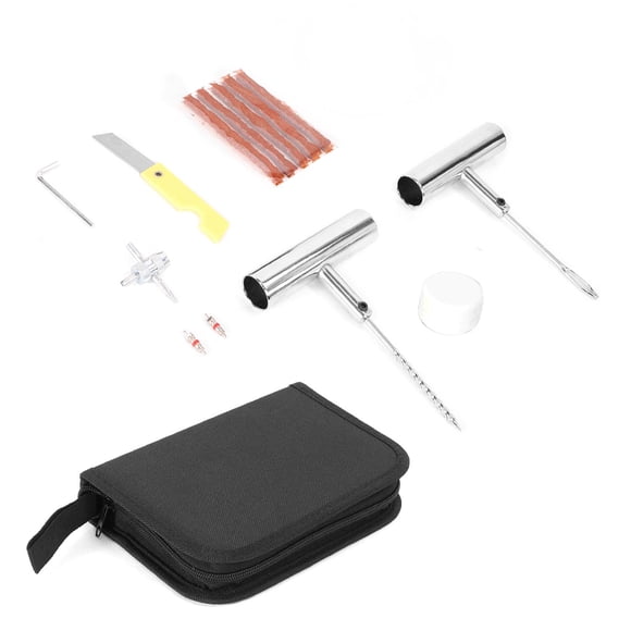 Kit Herramientas para Reparacion de Llanta Moto Auto 25 pzas