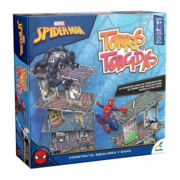 Juego De Mesa Novelty Torres Torcidas Spiderman