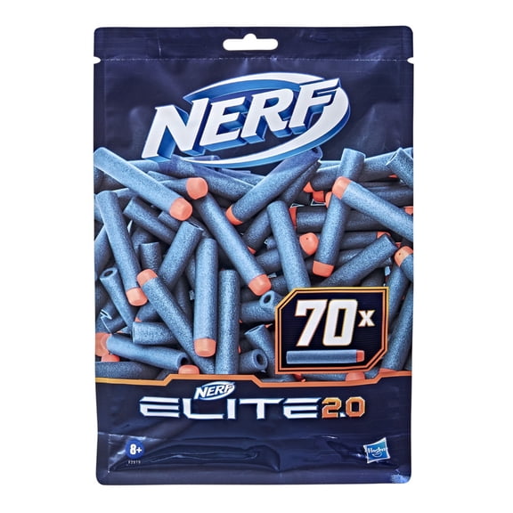 Juego de espuma Hasbro Nerf Elite 2.0 con 70 dardos de repuesto