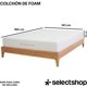 thumbnail image 2 of Colchón Matrimonial En Caja Esponja Foam De Alta Densidad Firmeza Media Suavidad Y Durabilidad Tecnología Híbrida Ortopédico (Blanco), 2 of 6