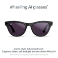 thumbnail image 2 of Gafas de sol Meta Ray‑Ban Skyler negro brillante con IA, 2 of 8