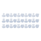 thumbnail image 1 of 12pares Tapon Cubre Tacon Protector Antideslizantes S, M, L Malubero Transparentes, 1 of 5